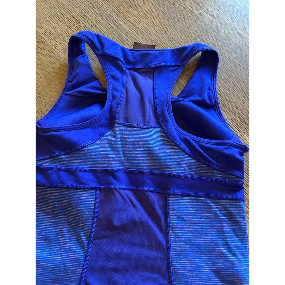 Athleta Women's Tank – XST – Built-In Bra – Purple - Picture 6 of 9